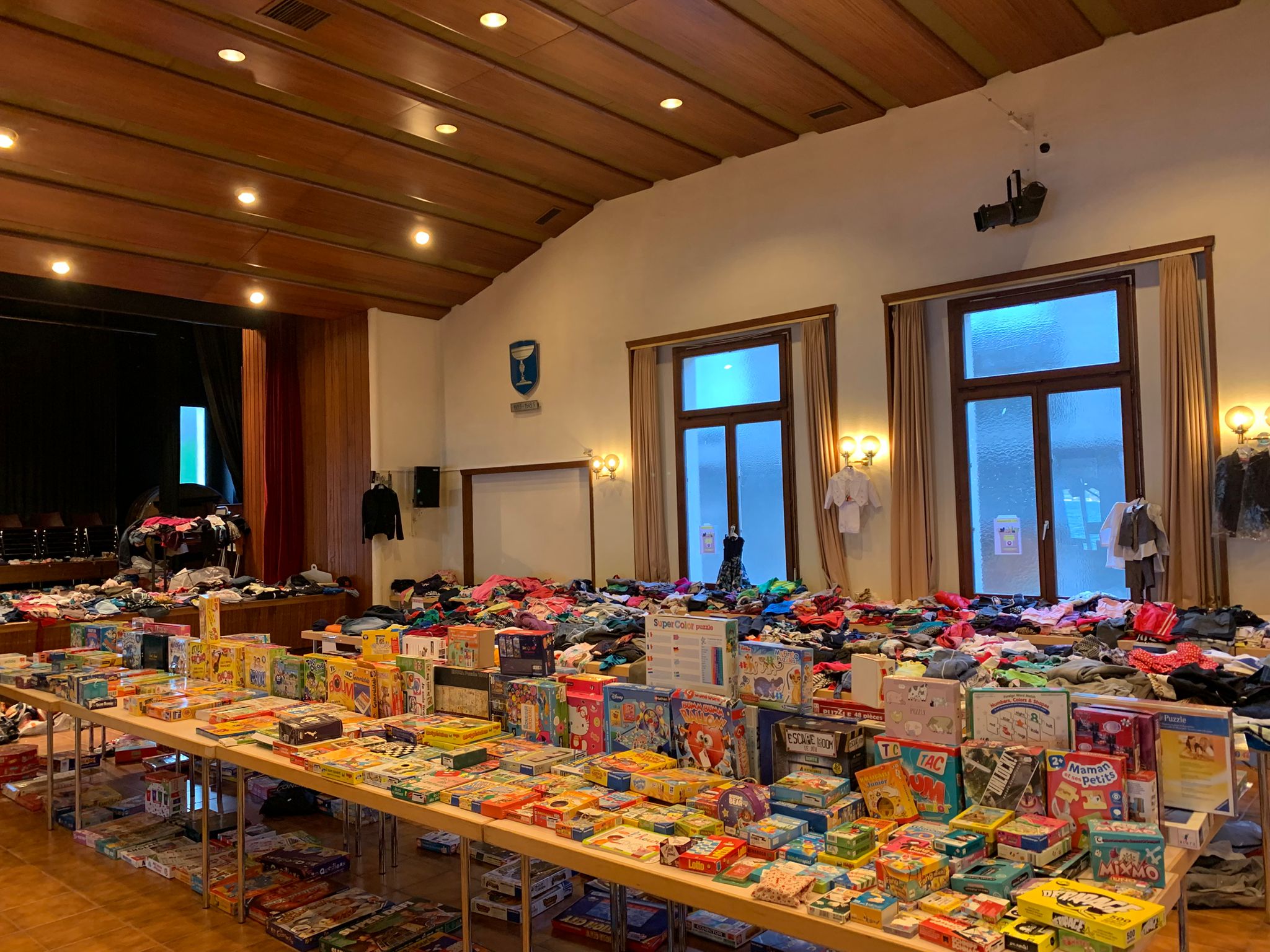 Photo de la braderie